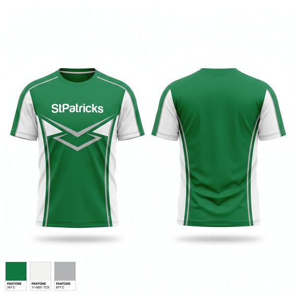 Short Sleeve Performance Shirt, St.Patrick’s, Men's Basketball, Teamtime, Team time, sublimation, custom sports apparel, team uniforms, spirit wear, spiritwear, sports uniforms, custom shirts, team store, custom team store, fundraiser sports, apparel fundraiser