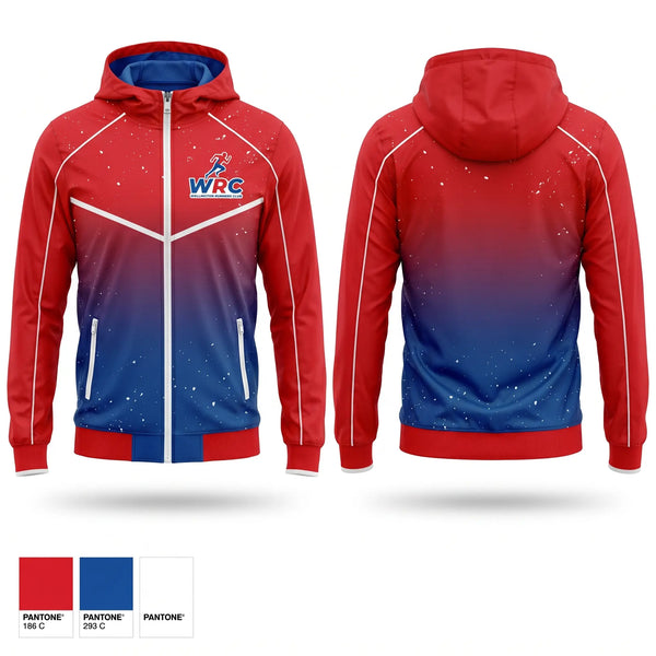 Windbreaker, Wellington Runners Club, Spirit Store, Teamtime, Team time, sublimation, custom sports apparel, team uniforms, spirit wear, spiritwear, sports uniforms, custom shirts, team store, custom team store, fundraiser sports, apparel fundraiser