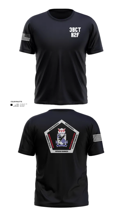3BCT H2F 56762054 Old School Cotton Feel Shirt - 101