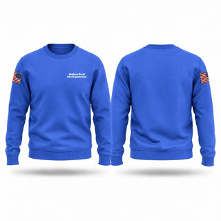 Crew Neck Sweatshirt, Wallace Rural Fire Department, Fire Department, Teamtime, Team time, sublimation, custom sports apparel, team uniforms, spirit wear, spiritwear, sports uniforms, custom shirts, team store, custom team store, fundraiser sports, apparel fundraiser