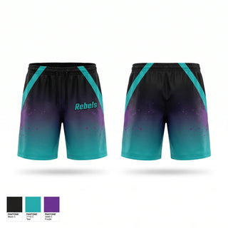 Athletic Shorts With Pockets, Rebels, Baseball, Teamtime, Team time, sublimation, custom sports apparel, team uniforms, spirit wear, spiritwear, sports uniforms, custom shirts, team store, custom team store, fundraiser sports, apparel fundraiser