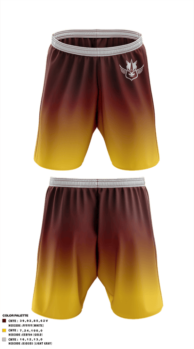 Iron Spikes Track & Field Club 34200825 Athletic Shorts With Pockets - 24