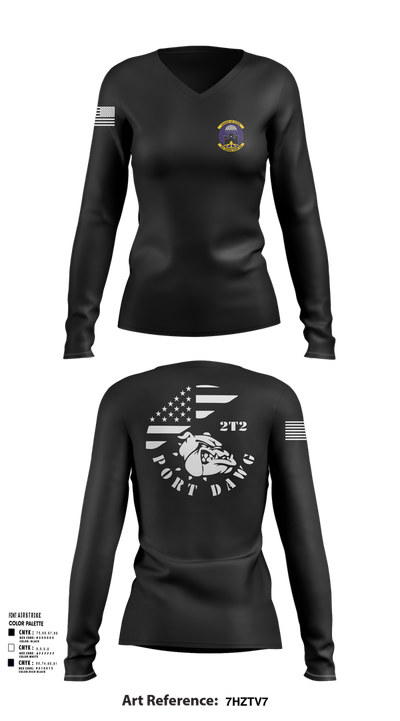 32D APS 96213364 Women's Long Sleeve V-neck Shirt - 102