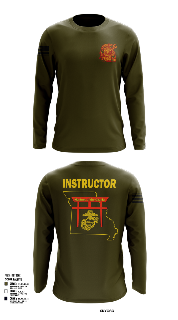 Long Sleeve Performance Shirt, BEER, Marines, Teamtime, Team time, sublimation, custom sports apparel, team uniforms, spirit wear, spiritwear, sports uniforms, custom shirts, team store, custom team store, fundraiser sports, apparel fundraiser