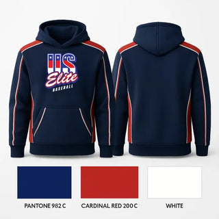 Hoodie, U S Elite, Baseball, Teamtime, Team time, sublimation, custom sports apparel, team uniforms, spirit wear, spiritwear, sports uniforms, custom shirts, team store, custom team store, fundraiser sports, apparel fundraiser