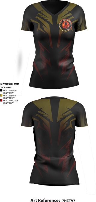 Womens Short Sleeve Vneck Shirt, San Fernando Boxing Club, Spirit Store, Teamtime, Team time, sublimation, custom sports apparel, team uniforms, spirit wear, spiritwear, sports uniforms, custom shirts, team store, custom team store, fundraiser sports, apparel fundraiser