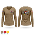3RD PLT Women's Long Sleeve V-neck Shirt - 1