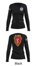 2-35 Infantry Batallion 77036654 Women's Long Sleeve V-neck Shirt - 37