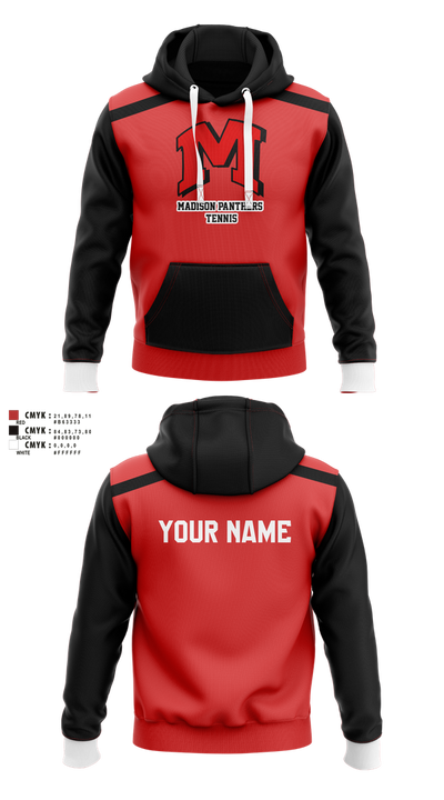 Madison Mohawks Tennis 75721696 Hoodie - 1