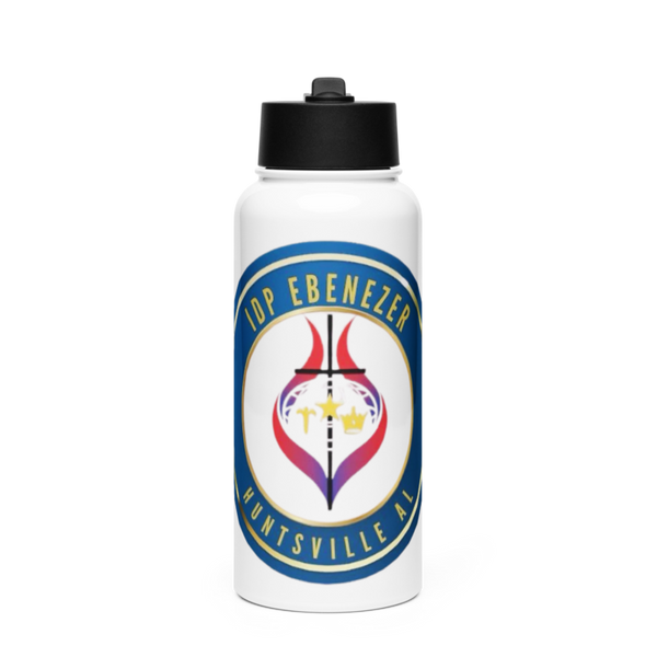 Cogop 63486322 Stainless Steel Water Bottle with a Straw Lid