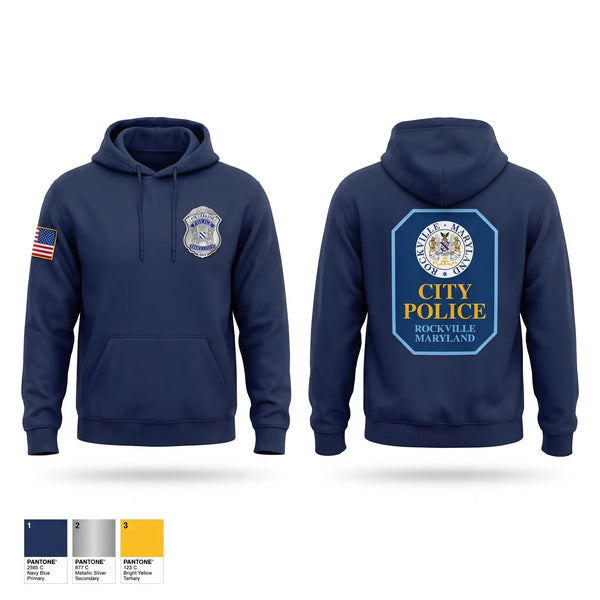 Hoodie, Rockville City Police, Police, Teamtime, Team time, sublimation, custom sports apparel, team uniforms, spirit wear, spiritwear, sports uniforms, custom shirts, team store, custom team store, fundraiser sports, apparel fundraiser