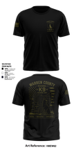 Warren County Sheriff’s Office K-9 Short Sleeve Performance Shirt - 6