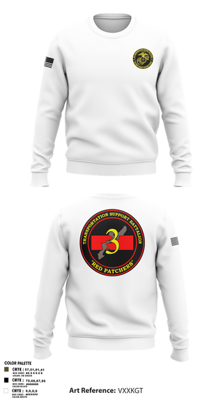 Crew Neck Sweatshirt, 3rd TSB, , Teamtime, Team time, sublimation, custom sports apparel, team uniforms, spirit wear, spiritwear, sports uniforms, custom shirts, team store, custom team store, fundraiser sports, apparel fundraiser