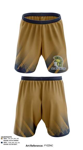 Athletic Shorts With Pockets, Antonito Trojans, Spirit Store, Teamtime, Team time, sublimation, custom sports apparel, team uniforms, spirit wear, spiritwear, sports uniforms, custom shirts, team store, custom team store, fundraiser sports, apparel fundraiser