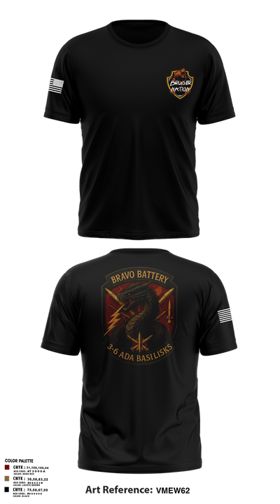 Bravo 3-6 ADA 76703101 Short Sleeve Performance Shirt - 107