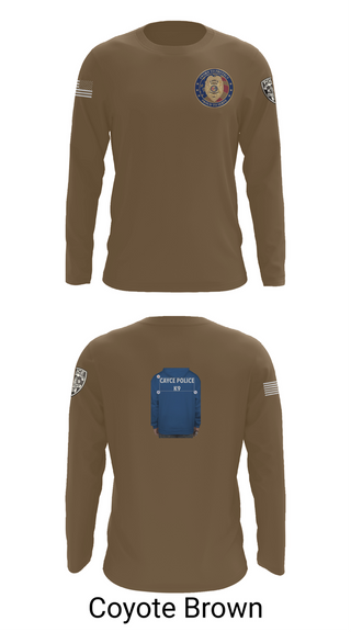 Long Sleeve Performance Shirt, Cayce Police K9, , Teamtime, Team time, sublimation, custom sports apparel, team uniforms, spirit wear, spiritwear, sports uniforms, custom shirts, team store, custom team store, fundraiser sports, apparel fundraiser