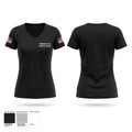 Madigan Army Medical Center Women's Short Sleeve V-neck Shirt - 1