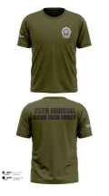 25th Judicial Drug Task Force Old School Cotton Shirt - 5