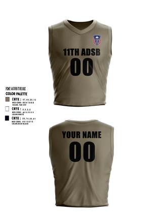 Mens Basketball Jersey, 11th ADSB, Army, Teamtime, Team time, sublimation, custom sports apparel, team uniforms, spirit wear, spiritwear, sports uniforms, custom shirts, team store, custom team store, fundraiser sports, apparel fundraiser