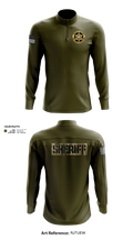 Thomas county sheriff's office Quarter Zip Jacket - 35
