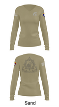 2112th Transportation Company 98320916 Women's Long Sleeve V-neck Shirt - 92