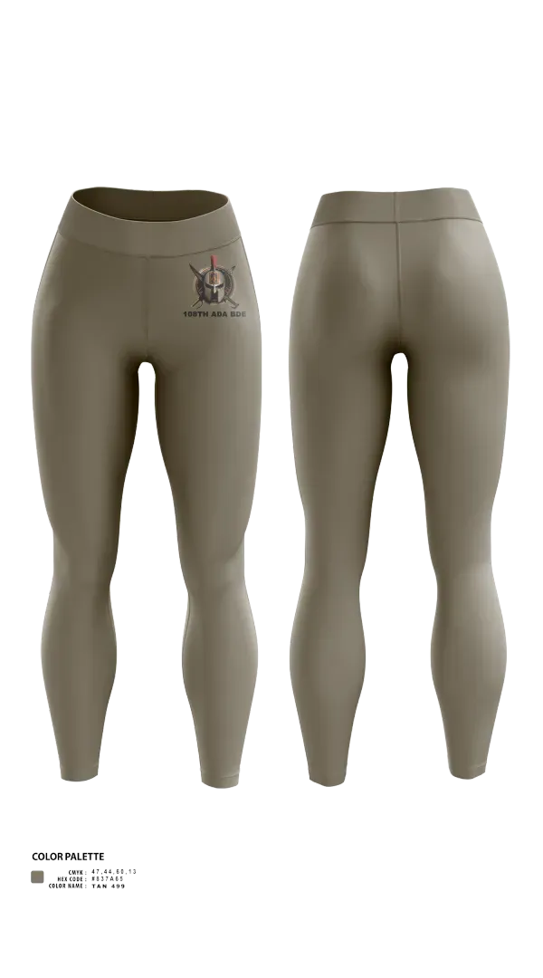 Womens Leggings, 108th Air Defense Artillery Brigade, Army, Teamtime, Team time, sublimation, custom sports apparel, team uniforms, spirit wear, spiritwear, sports uniforms, custom shirts, team store, custom team store, fundraiser sports, apparel fundraiser