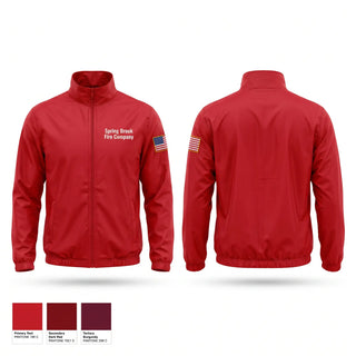 Windbreaker, Spring Brook Fire Company, Fire Department, Teamtime, Team time, sublimation, custom sports apparel, team uniforms, spirit wear, spiritwear, sports uniforms, custom shirts, team store, custom team store, fundraiser sports, apparel fundraiser