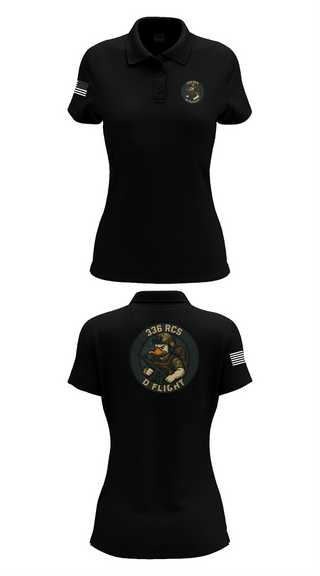 Womens Short Sleeve Performance Polo, 336 RCS D Flight, , Teamtime, Team time, sublimation, custom sports apparel, team uniforms, spirit wear, spiritwear, sports uniforms, custom shirts, team store, custom team store, fundraiser sports, apparel fundraiser