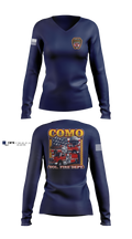 Como Volunteer Fire Department 64054761 Women's Long Sleeve V-neck Shirt - 5