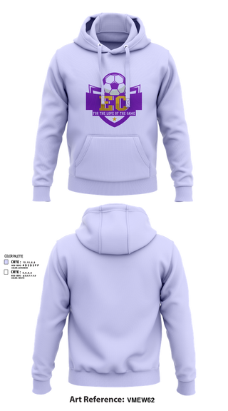 Hoodie, EC Soccer, Women's Soccer, Teamtime, Team time, sublimation, custom sports apparel, team uniforms, spirit wear, spiritwear, sports uniforms, custom shirts, team store, custom team store, fundraiser sports, apparel fundraiser