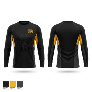 Long Sleeve Performance Shirt, Sentient lions, Baseball, Teamtime, Team time, sublimation, custom sports apparel, team uniforms, spirit wear, spiritwear, sports uniforms, custom shirts, team store, custom team store, fundraiser sports, apparel fundraiser