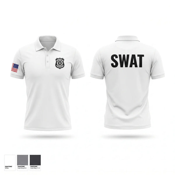 Short Sleeve Performance Polo, Lauderdale County Sheriff's Department SWAT, Police, Teamtime, Team time, sublimation, custom sports apparel, team uniforms, spirit wear, spiritwear, sports uniforms, custom shirts, team store, custom team store, fundraiser sports, apparel fundraiser
