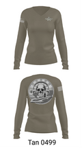Sonar 48657702 Women's Long Sleeve V-neck Shirt - 73