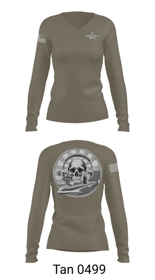 Womens Long Sleeve Vneck Shirt, Sonar, Navy, Teamtime, Team time, sublimation, custom sports apparel, team uniforms, spirit wear, spiritwear, sports uniforms, custom shirts, team store, custom team store, fundraiser sports, apparel fundraiser