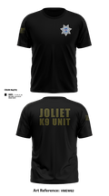 Joliet Police K-9 Unit 79217416 Short Sleeve Performance Shirt - 13