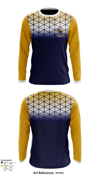Long Sleeve Performance Shirt, Wynne Yellowjackets, Men's Basketball, Teamtime, Team time, sublimation, custom sports apparel, team uniforms, spirit wear, spiritwear, sports uniforms, custom shirts, team store, custom team store, fundraiser sports, apparel fundraiser