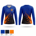 BJ Legacy 96673752 Women's Long Sleeve V-neck Shirt - 1