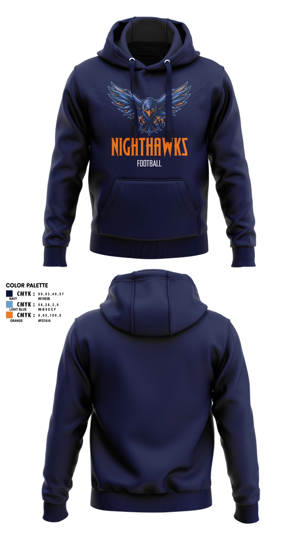 Hoodie, Herbert Akins Road Middle School, Track & Field, Teamtime, Team time, sublimation, custom sports apparel, team uniforms, spirit wear, spiritwear, sports uniforms, custom shirts, team store, custom team store, fundraiser sports, apparel fundraiser