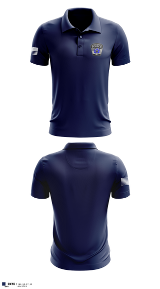 Short Sleeve Performance Polo, Maple Heights Police Department, Police, Teamtime, Team time, sublimation, custom sports apparel, team uniforms, spirit wear, spiritwear, sports uniforms, custom shirts, team store, custom team store, fundraiser sports, apparel fundraiser