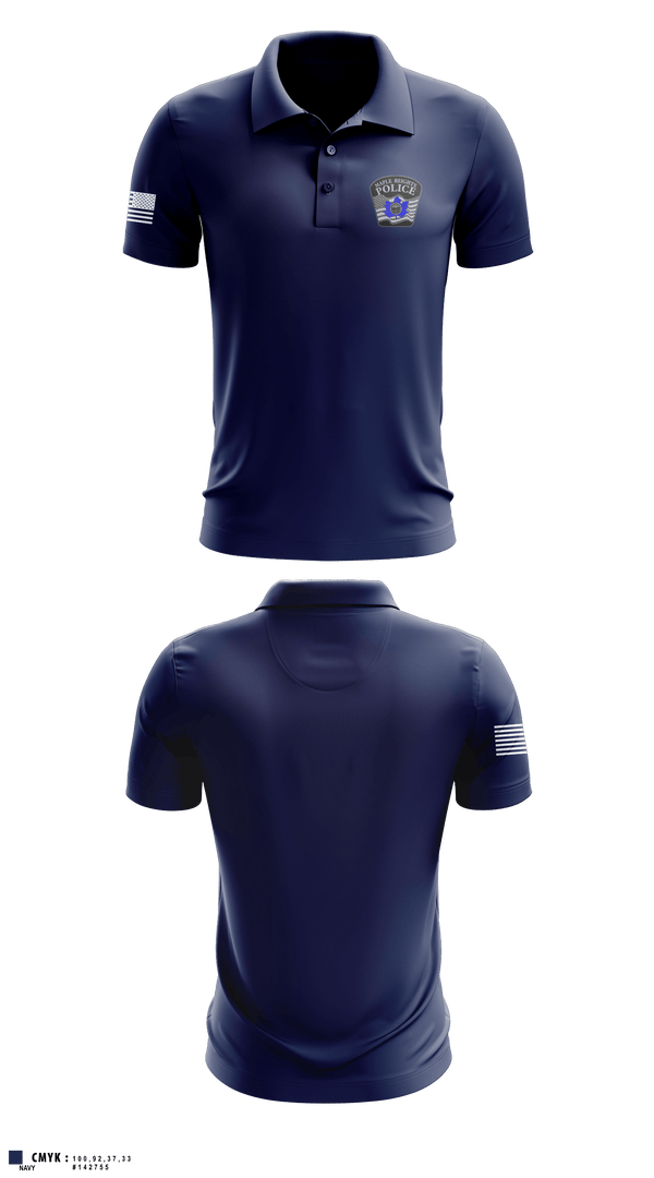 Short Sleeve Performance Polo, Maple Heights Police Department, Police, Teamtime, Team time, sublimation, custom sports apparel, team uniforms, spirit wear, spiritwear, sports uniforms, custom shirts, team store, custom team store, fundraiser sports, apparel fundraiser