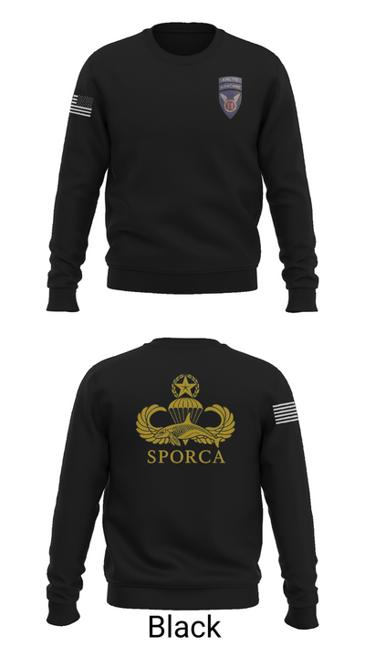HHC, 725th BSB, 2/11 ABN 60450705 Crew Neck Sweatshirt - 25