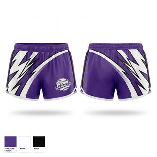 Womens Shorts, The Left Overs, Baseball, Teamtime, Team time, sublimation, custom sports apparel, team uniforms, spirit wear, spiritwear, sports uniforms, custom shirts, team store, custom team store, fundraiser sports, apparel fundraiser