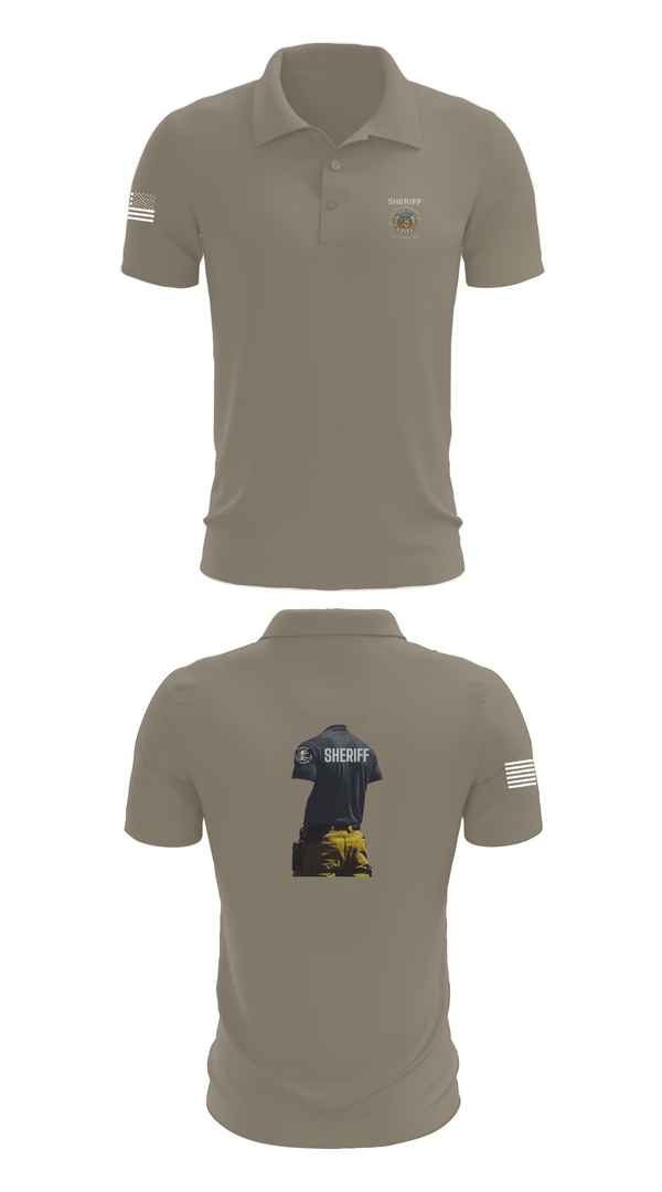Short Sleeve Performance Polo, Sheriff Transportation, , Teamtime, Team time, sublimation, custom sports apparel, team uniforms, spirit wear, spiritwear, sports uniforms, custom shirts, team store, custom team store, fundraiser sports, apparel fundraiser