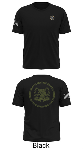 Old School Cotton Feel Shirt, Hostage Negotiations Unit, Police, Teamtime, Team time, sublimation, custom sports apparel, team uniforms, spirit wear, spiritwear, sports uniforms, custom shirts, team store, custom team store, fundraiser sports, apparel fundraiser