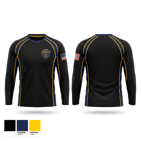 Long Sleeve Performance Shirt, Glenolden Police, Police, Teamtime, Team time, sublimation, custom sports apparel, team uniforms, spirit wear, spiritwear, sports uniforms, custom shirts, team store, custom team store, fundraiser sports, apparel fundraiser