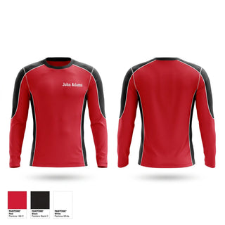 Long Sleeve Performance Shirt, John Adams, Women's Volleyball, Teamtime, Team time, sublimation, custom sports apparel, team uniforms, spirit wear, spiritwear, sports uniforms, custom shirts, team store, custom team store, fundraiser sports, apparel fundraiser