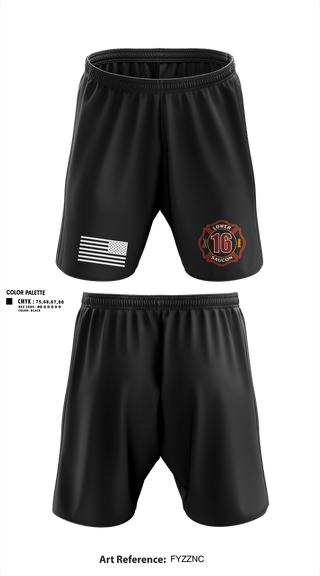 Athletic Shorts With Pockets, Lower Saucon Fire Rescue, Fire Department, Teamtime, Team time, sublimation, custom sports apparel, team uniforms, spirit wear, spiritwear, sports uniforms, custom shirts, team store, custom team store, fundraiser sports, apparel fundraiser