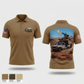 2-124th Infantry Regiment 2034166 Short Sleeve Performance Polo - 1