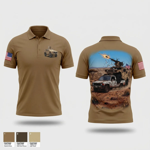 Short Sleeve Performance Polo, 2-124th Infantry Regiment, Army, Teamtime, Team time, sublimation, custom sports apparel, team uniforms, spirit wear, spiritwear, sports uniforms, custom shirts, team store, custom team store, fundraiser sports, apparel fundraiser