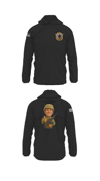 Windbreaker, 2-69 GCo, Army, Teamtime, Team time, sublimation, custom sports apparel, team uniforms, spirit wear, spiritwear, sports uniforms, custom shirts, team store, custom team store, fundraiser sports, apparel fundraiser